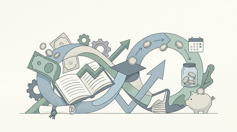 Illustration for: Private student loans that pay you back with cash and rate discounts